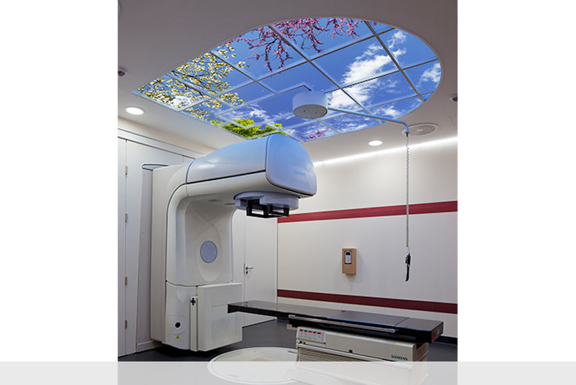 Custom Luminous SkyCeiling at The University of Leipzig Hospital