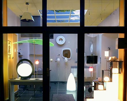 Atelier Lumiere 照明ショールーム（フランス）
