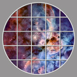 Star Ceiling hubble06_10ftclcr by Hubble Telescope